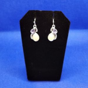 😍BRILLIANT😍 BOHO TWO STONE EARRINGS